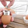 Kitchen Portable Tools Metal Egg Scissors Eggshell Opener Cutter Double Topper Shell Boiled Raw Egg Cooking Gadget Accessories