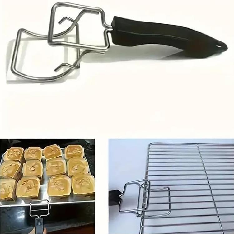 2Pcs Tray Extractor for Air Fryers Grills Extractor for Kitchen Oven Rack Pullers