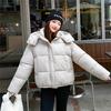 Export cabinet goods, women's Toray velvet short cotton clothes, removable caps, full cotton supply to physical suppliers