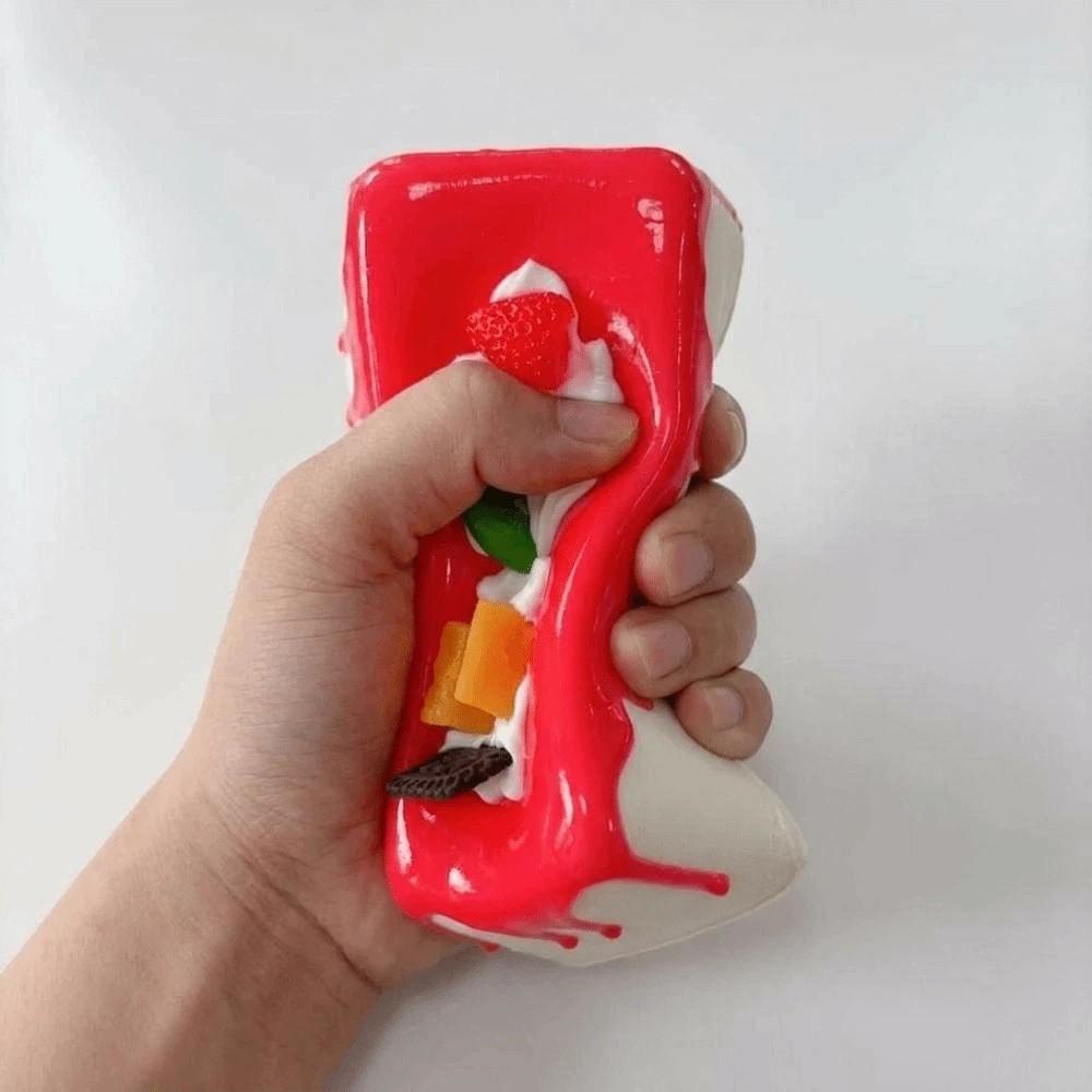 Super Soft Simulation Bread Squishy Toy Anxiety Relief Realistic Food Pinch  Home Decoration