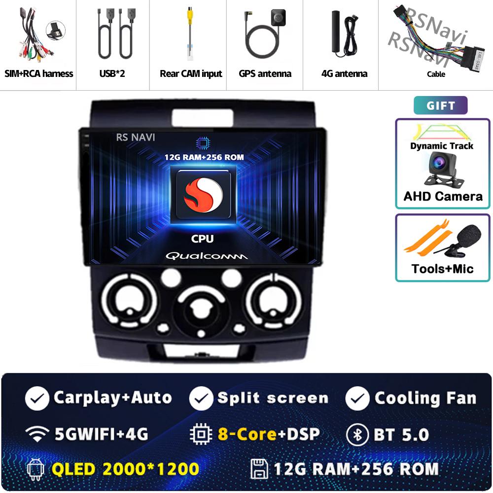 Android 14 DSP Car Radio For Ford Everest Ranger Mazda BT50 BT-50 2006 2007 - 2010 GPS Navigation Multimedia Video Player Stereo