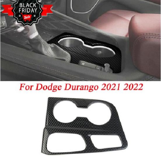 

Carbon Fiber Console Gear Shift Panel Trim Cover Decor For Dodge Durango -22