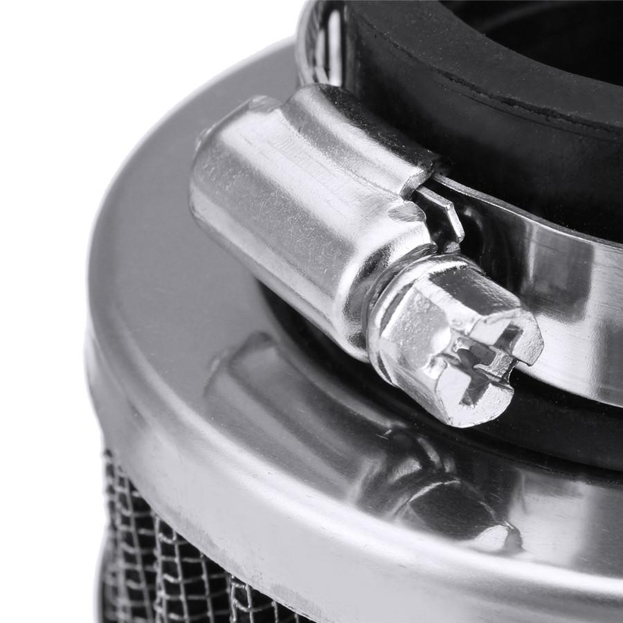 New Stainless Motorcycle Engine Air Intake Filter Performance For 58mm Scooter ATV