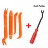 4pcs/Set Portable Car Panel Removal Tool Kit Nail Puller Radio Audio Door Pry Repair Clip Trim Dash Removal Taller Hand Tool