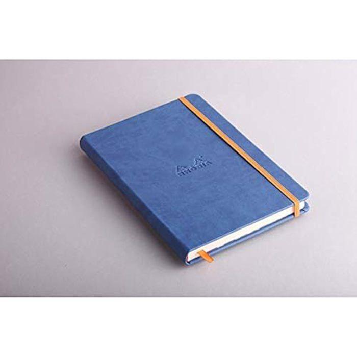 Carnet Rigide - RHODIA - Saphir - A5 - 192 pages - Papier 90 g/m²