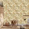 Daisies Beige and Gold Wallpaper for Living Room and Bedroom 50x1000