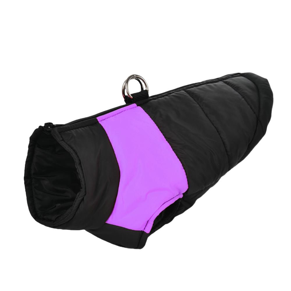 Winter Big Dog Clothes Waterproof Vest Jacket For Small Dogs Cats Outdoor Warm Puppy Coat With D Ring Labrodor Pug Pet Costume