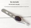 High-Quality Stainless Steel Black Eyebrow Tweezers Set for Multi-Purpose Hair Removal.