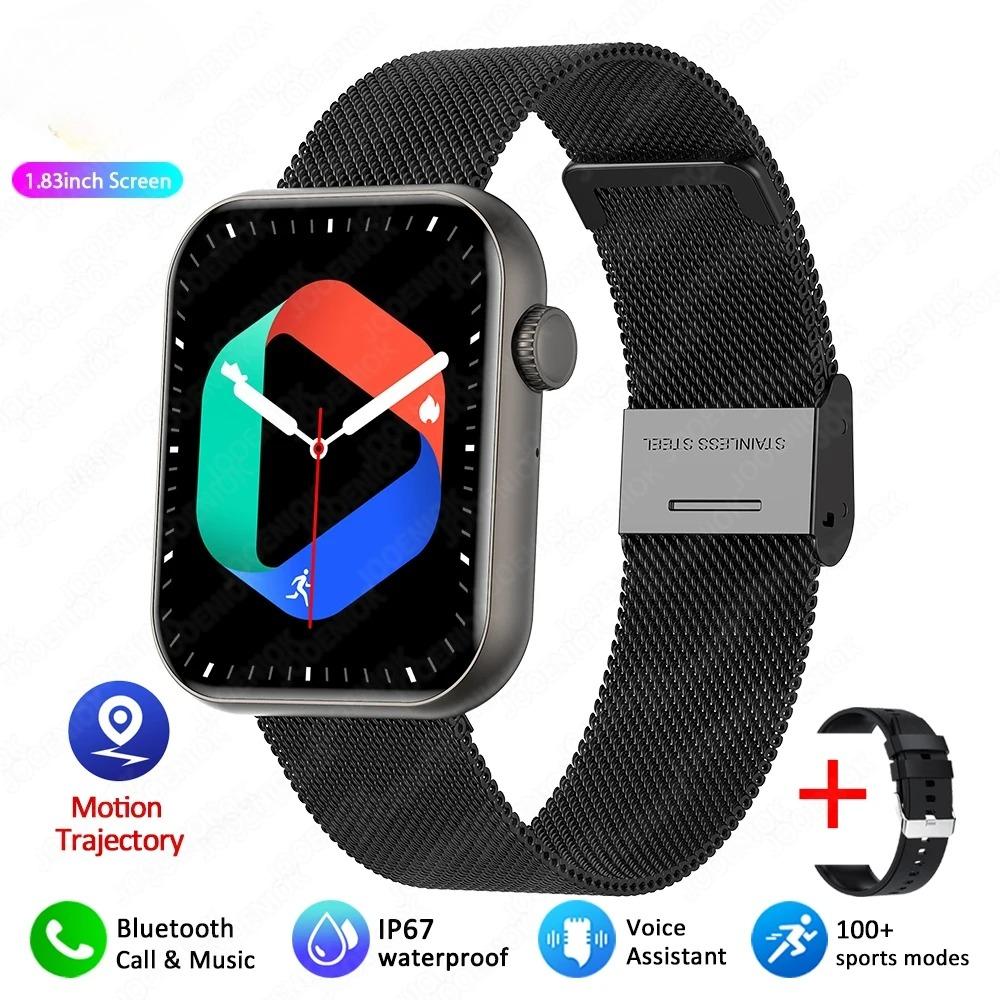 New Bluetooth Call Smart Watch Women Health Monitor Watch Customizable Dial Fitness Sports Waterproof Watch Men