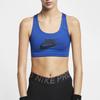 Nike Dri-Fit Logo Print Sports Tank Top Women Tops Blue 899371-438