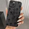 European and American Crosses Are Suitable for Iphone17pro Mobile Phone Case 11 Apple 15 Anti-drop 14/13promax New 16.