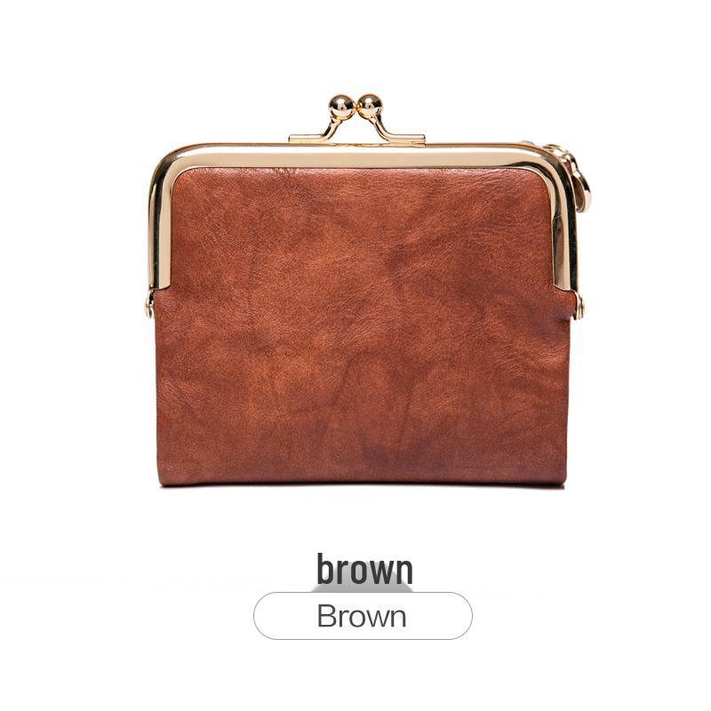 2023 Women's Retro Mini Foldable Wallet and Coin Purse