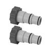 2PCS Pool Hose Adapter Replacement 1.25 Inch To 1.5 Inch Type A Pool Filter Hose Adapter for Swimming Pool