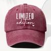 Unisex Vintage Washed Baseball Cap Adjustable Outdoor Casual Visor