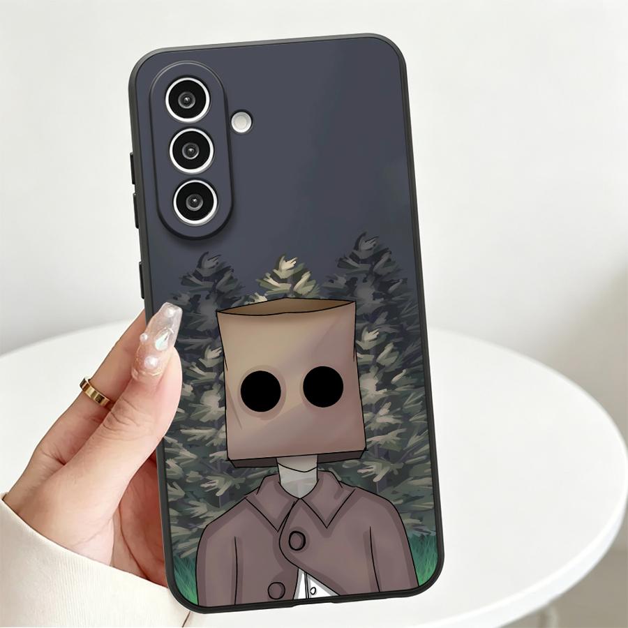 Case for Samsung Galaxy A57 A06 A15 A05 A55 A23 A25 A16 A73 A51 A37 Phone Cover A52 A36 A53 A17 A50 A12 A13 A70 A41 Dark Grey