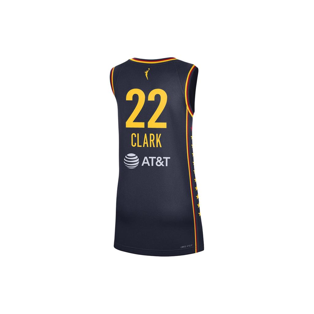 Nike Indiana Fever Explorer Edition Color Block Letter Number Print Comfortable V-Neck Basketball Jersey Unisex Jersey Navy-Blue DJ4568-422