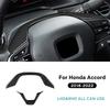 LHD RHD For Honda Accord 2018 2019 2020 2021 2022 Real Soft Carbon Fiber Trim Car Steering Wheel Frame Interior Accessories