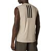 Adidas Round Neck Quick-Drying Comfort Sports Fitness Vest Men Tops Light-Brown Black JD8460