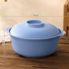 Bingyue PP Imitation Ceramic Noodle Bowl Set