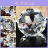 Clear Cut Crystal Sphere 50mm Faceted Gazing Ball Prisms Suncatcher Decor Home