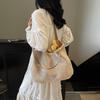 Summer Fashion Women's Hand-Woven 2025 Fashionable Foreign Style One-Shoulder Small Bag Niche Beach Straw Tote Bag