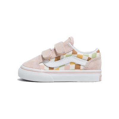 Old Skool Series Comfortable Versatile Low-Top Walking Shoes Baby Sneakers Light-Pink VN0A38JNBS5