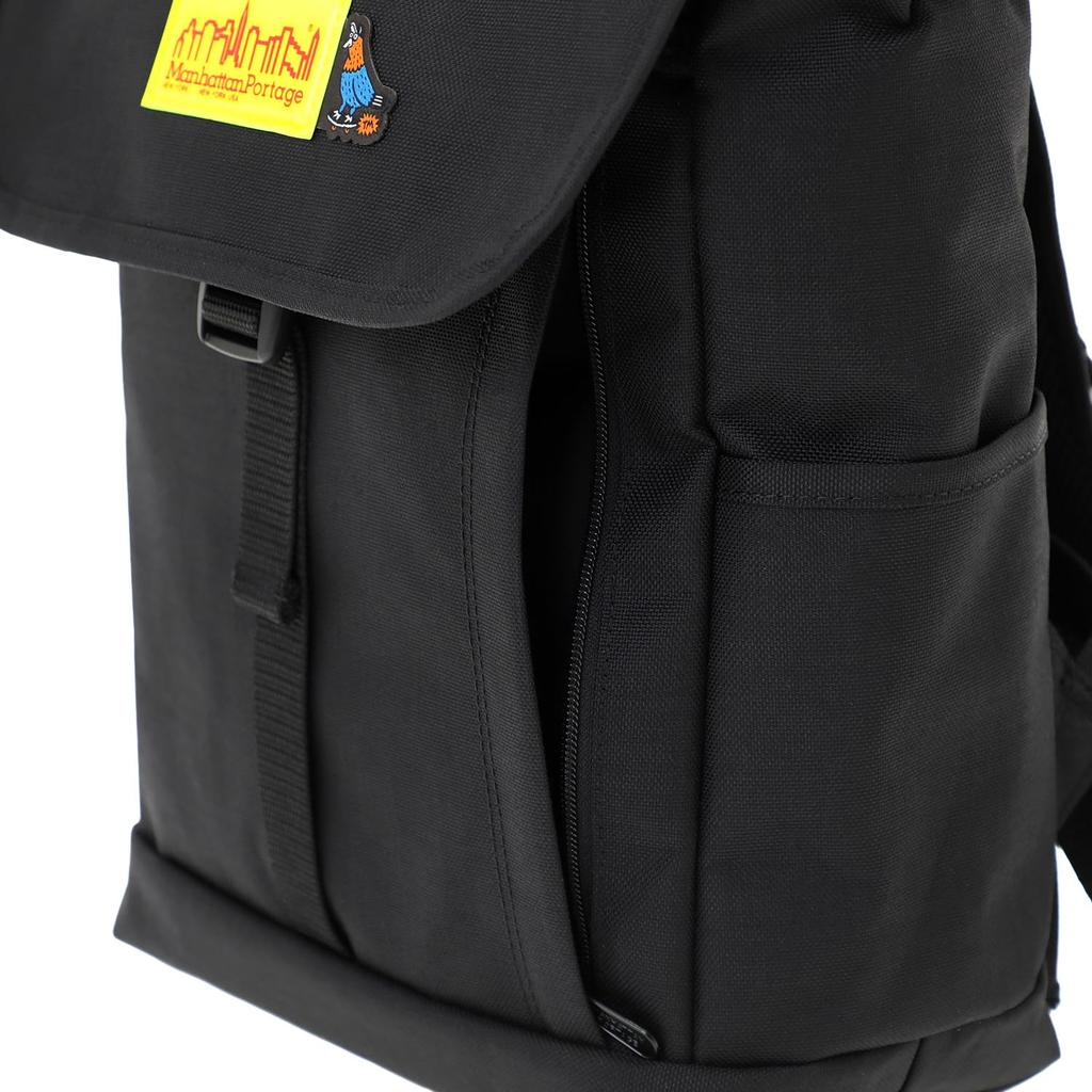 Manhattan Portage Washington SQ Backpack JR FZP LVL TMP BLK
