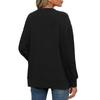 Crewneck Sweatshirts For Women Cable Knit Sleeve Lightweight Fall And Winter Tops