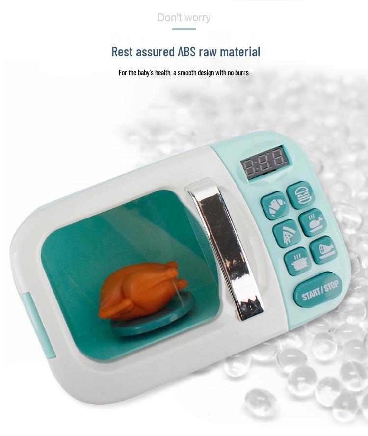 Interactive Home Appliance Simulation Set: Light & Sound Kitchenware, Tableware, Washing Machine, Steamer & Puzzle