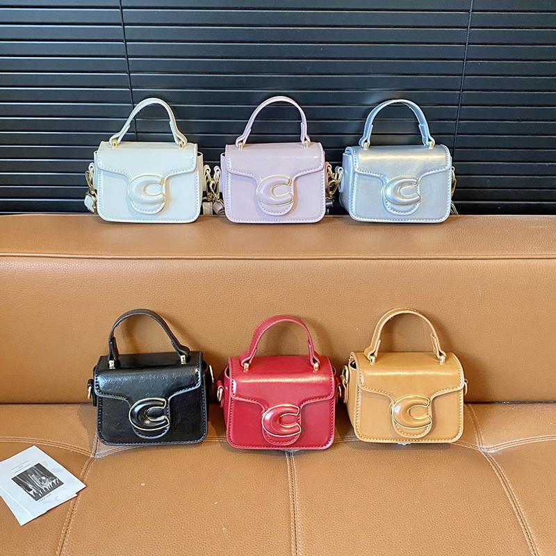 Minimalist Small Handheld Bag Pu Material With Card Pocket For Street Style