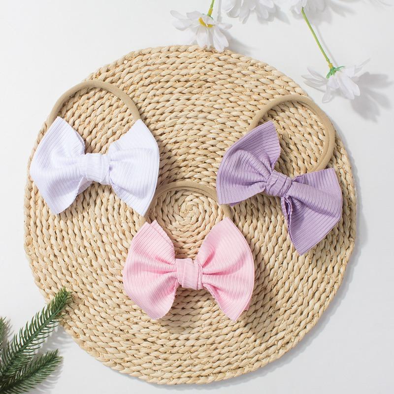 Summer New Baby Bow Headband Hair Accessories Children's Soft and Comfortable Double-layer Infant Headband
