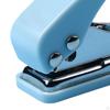Hole Paper Punch for Cardboard Scrapbook with Closure Buckle Removable Waste Compartment Circle