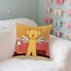 Kawaii Cardcaptor Ssakura Case Plush Fabric Soft Pillowcase Double Sided Print Cushion Cover Household Gifts