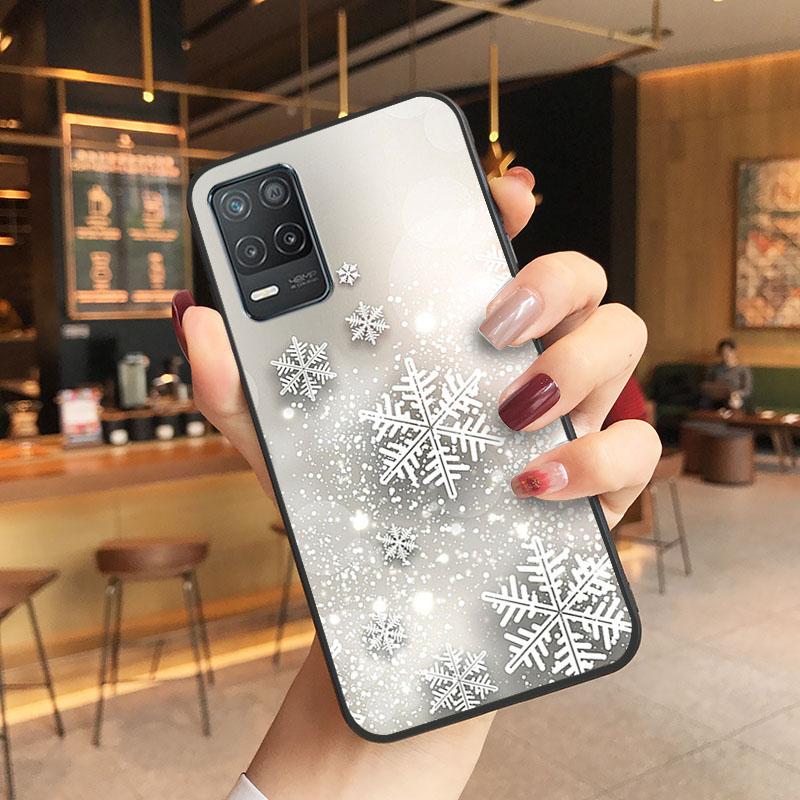 Snowflake Winter Phone Case For iPhone Samsung Galaxy Redmi Xiaomi Oppo OnePlus Note S A 7 8 9 10 11 12 13 14 20 21 22 23 53 54 Pro Max Plus Ultra