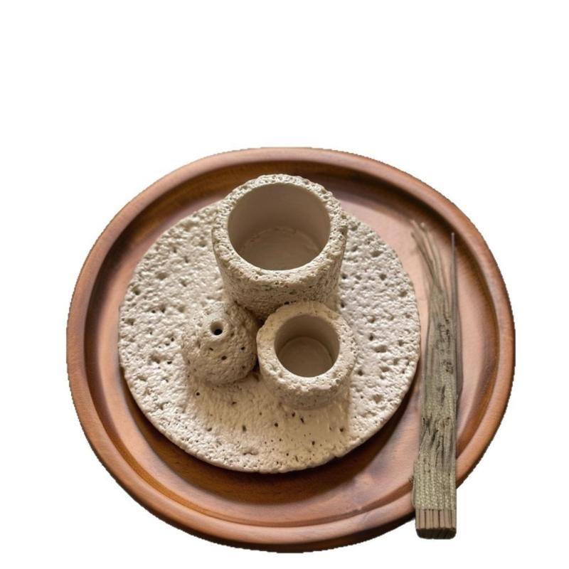 Modern Cement Incenses Stick Tray Burners Holder Stand For Yogas Relaxation And Creating Space Spiritual Practice