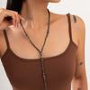 Bohemian Style Rice Beads Beaded Necklace Necklace Exaggerated Personality Stacking Style Multi-Layer Necklace