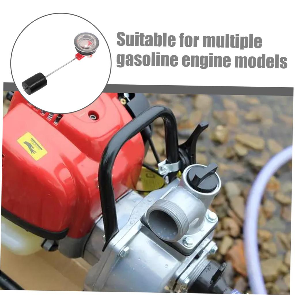 Kisangel 2pcs Fuel Gauge Meter Replacement Generator Car Fuel Level Indicator Generator Fuel Tank Accessories Fuel Level Gauge