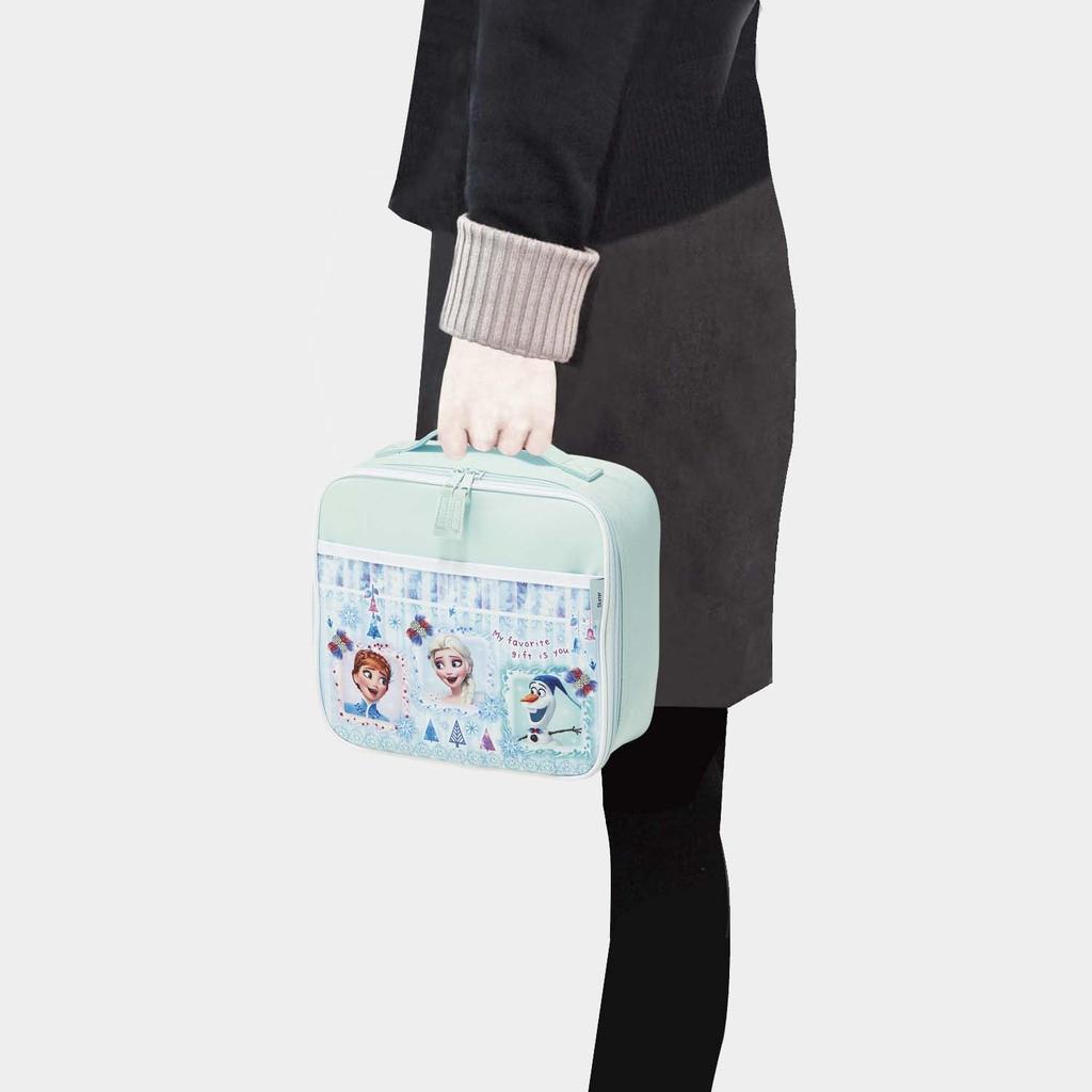 Skater Lunchtasche für Bento-Box und Wasserflasche, Disney Frozen, hergestellt in Japan, für Kinder, 3,4 l, KB34-A