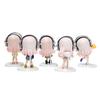 Figurine Anime 10CM Super Sonico Maillot de Bain de Travail Costume Châssis Modèle Version Q Poupées Jouet Durable Cadeau Ornement Emballé Matériau PVC