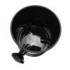 Plastic Shaving Soap Bowl Foam Shaving Soap Cream Bowl Men Shaving Bowl (Black)