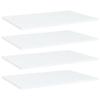 Bookcase - VIDAXL - Bookcase Panels - 4 Pcs - Engineered Wood - White