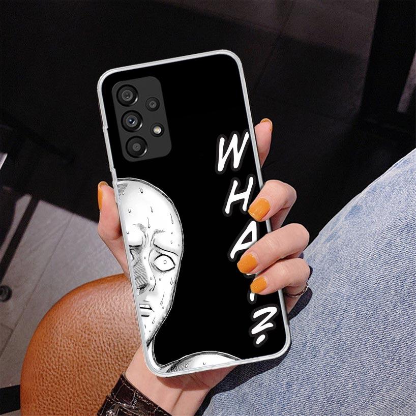 Anime One-Punch Man Phone Case For Samsung Galaxy A17 A16 A15 A14 A13 A57 A56 A55 A54 A53 A37 A36 A35 A34 A33 A26 A25 A24 A23 Ga