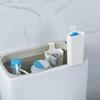 1Pcs Toilet Bowl Cleaner Buffer Box Toilet Solid Dispenser Tank Replacement Part Hanging Slow-Release Dispenser