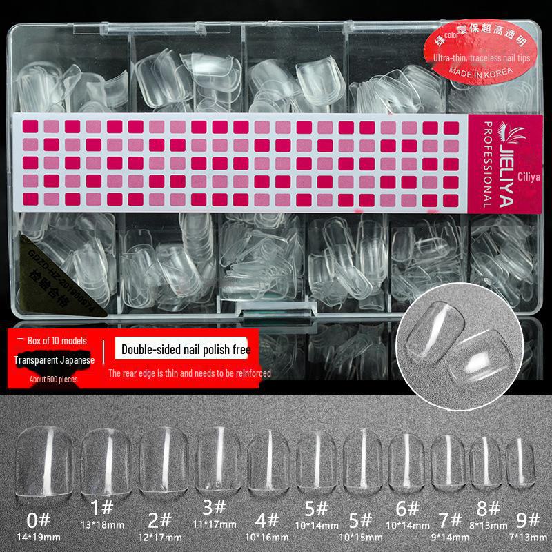 Ultra-Thin Handmade Long Ladder Nail Art Patch