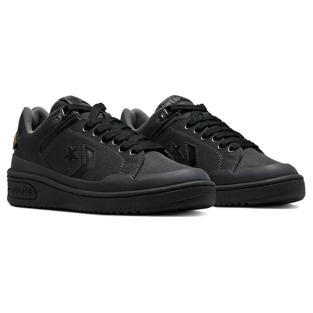 Patta x Converse Weapon Low Schwarz Grau Unisex Sneaker Mehrfarbig A09783C