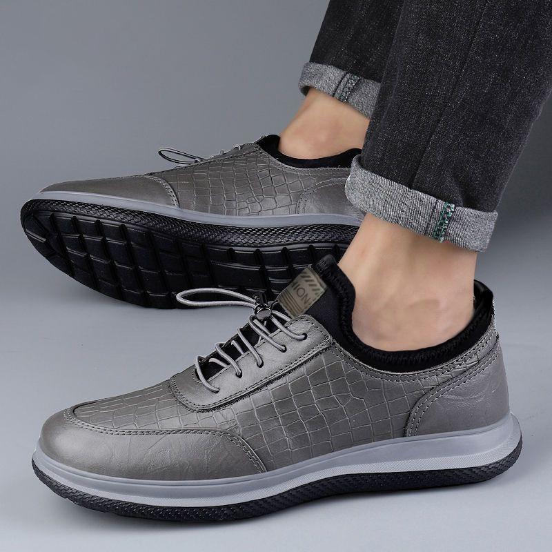 Men's shoes autumn and winter new simple and fashionable green casual shoes soft and comfortable lightweight breathable sports shoes supply