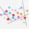4 * 7Mm Acrylic Letter Bead Flat Bead Handmade Diy Children'S Early Education Beaded Jewelry Accessories Bracelet