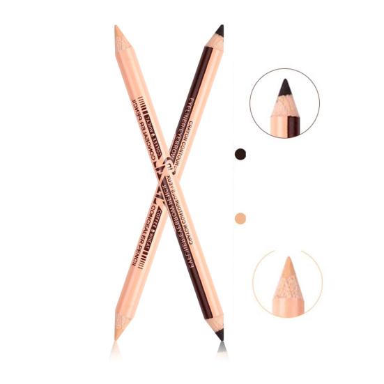 

Водонепроницаемая женская профессиональная подводка для глаз с двойной головкой, ручка для макияжа глаз, косметический инструмент