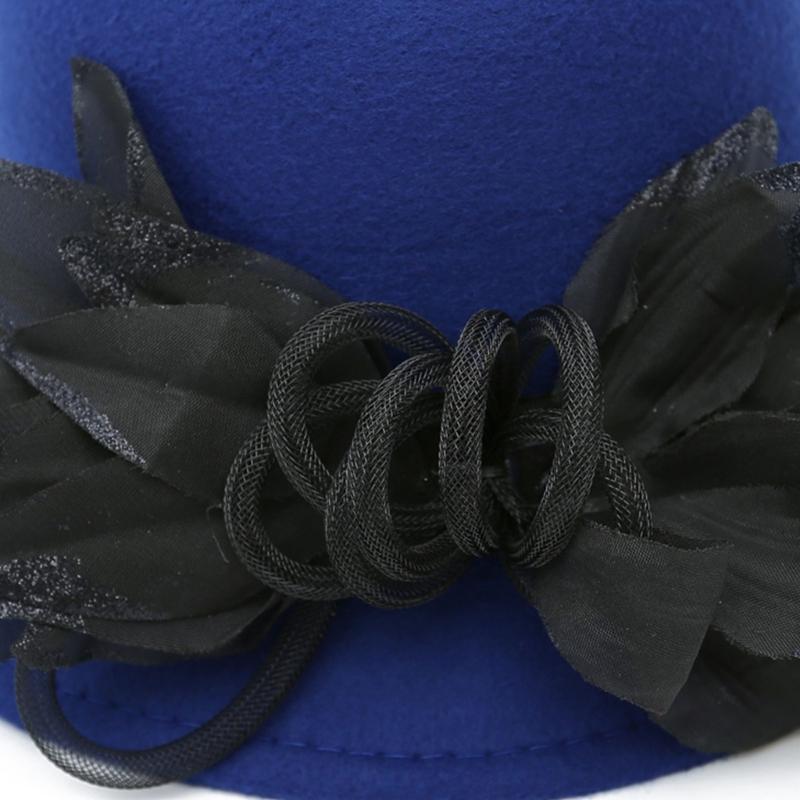 Elegant Flower Bucket Hat Breathable Hat Summer Tea Party Holiday Decors Vacation Hat Western Bowler Hat Style