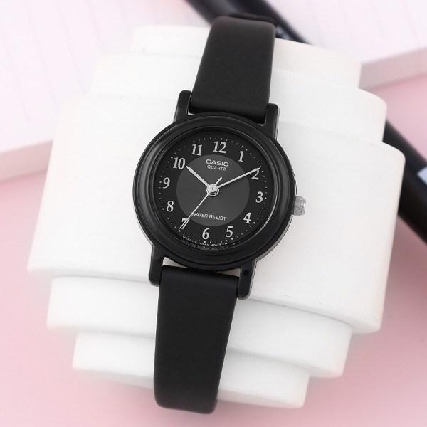 Casio High-visibility Simple Design Mini College Entrance Exam Student Test Watch 139 Black B3 + Battery Exchange Voucher Package
